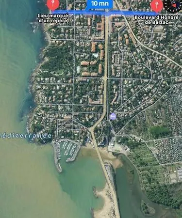 F2 4 Pers 5min Commerce Plages סנט-אגף