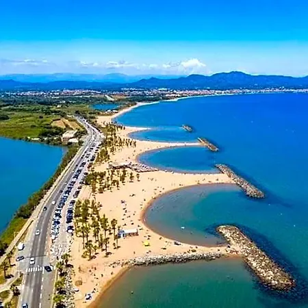 דירה F2 4 Pers 5min Commerce Plages *
